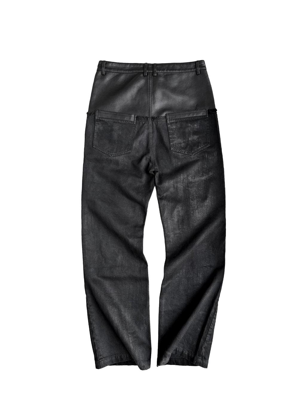 DESTRUCTION WASH DENIM PANTS