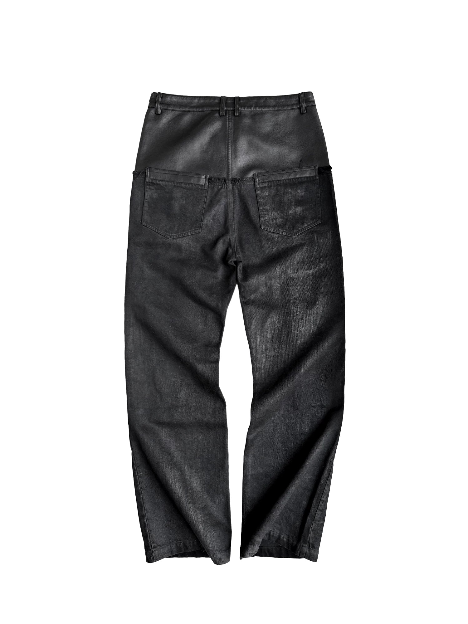 DESTRUCTION WASH DENIM PANTS