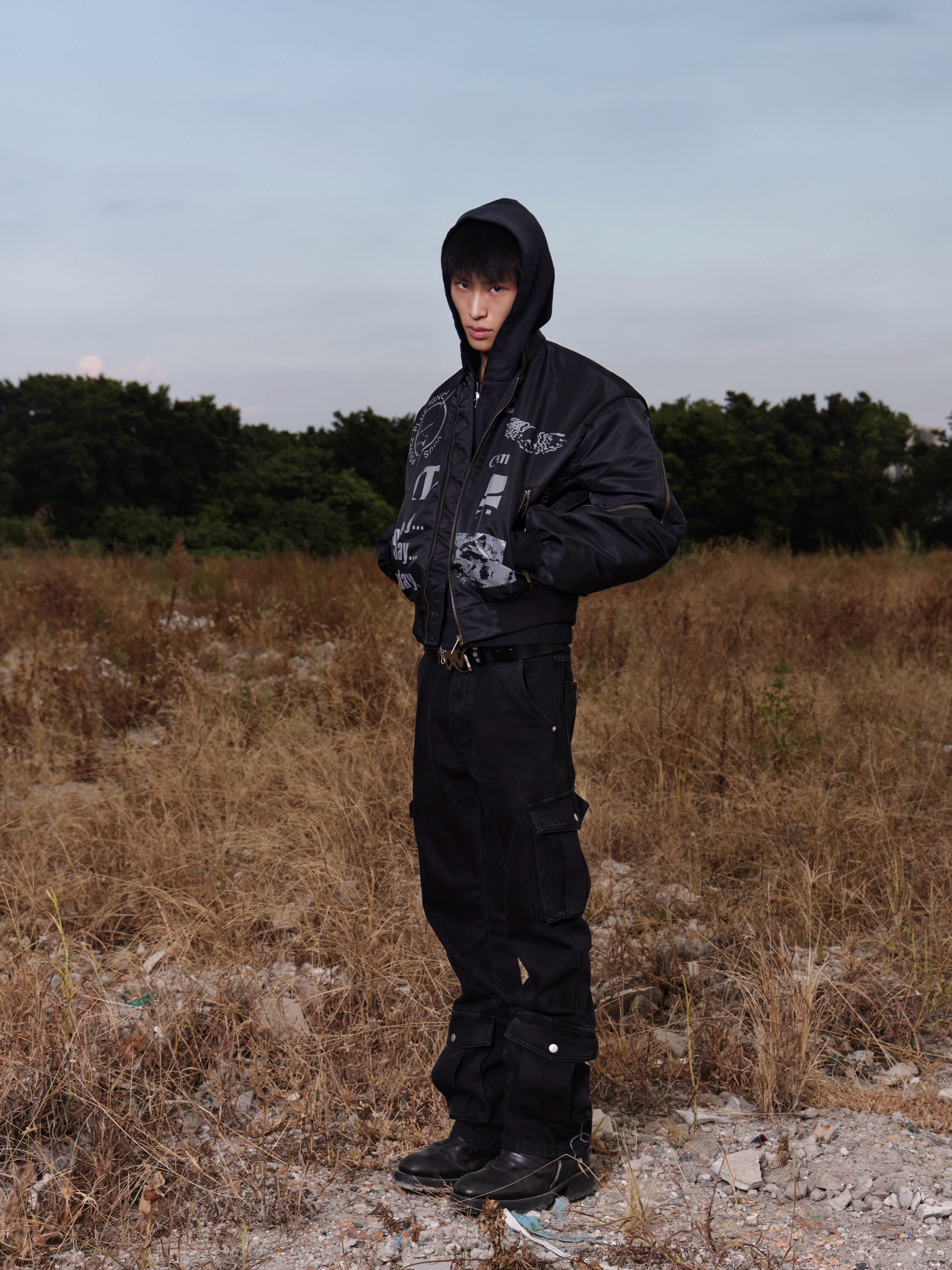 BOMBER ZIP JACKET