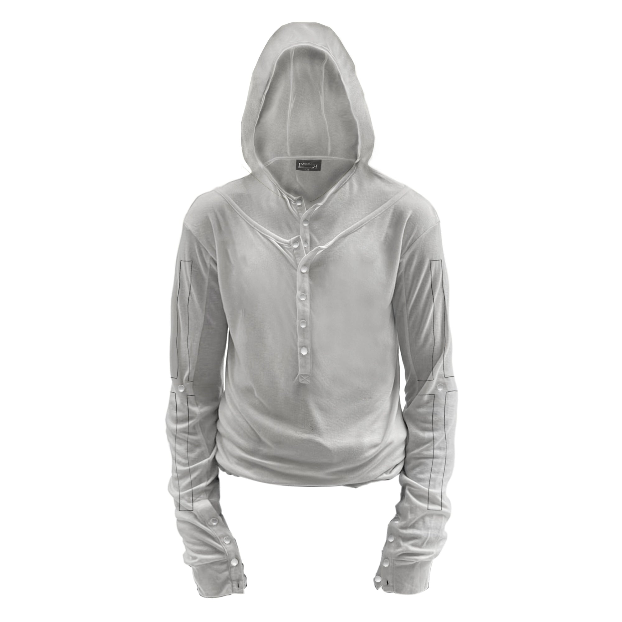 SLIM HOODED CASUAL TEE