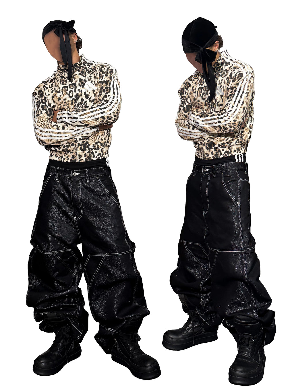 LEOPARD PRINT SPORTS JACKET