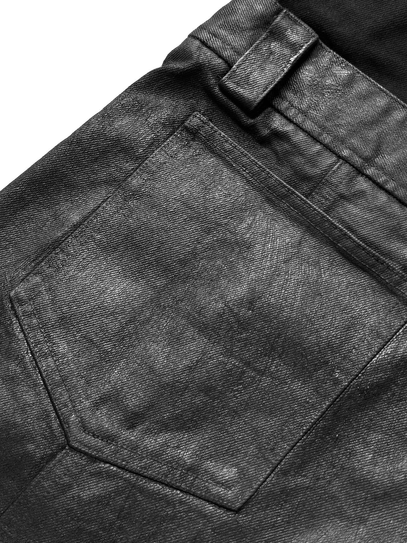 ARTISTIC CRACKED COTTON PANTS