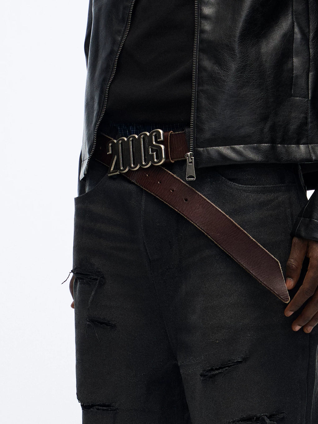 2000s LEATHER BELT