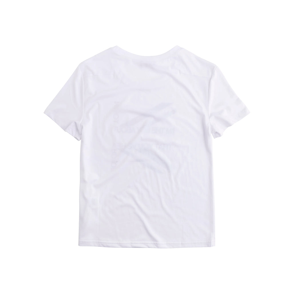 SLIM FIT BLACK AND WHITE TEE