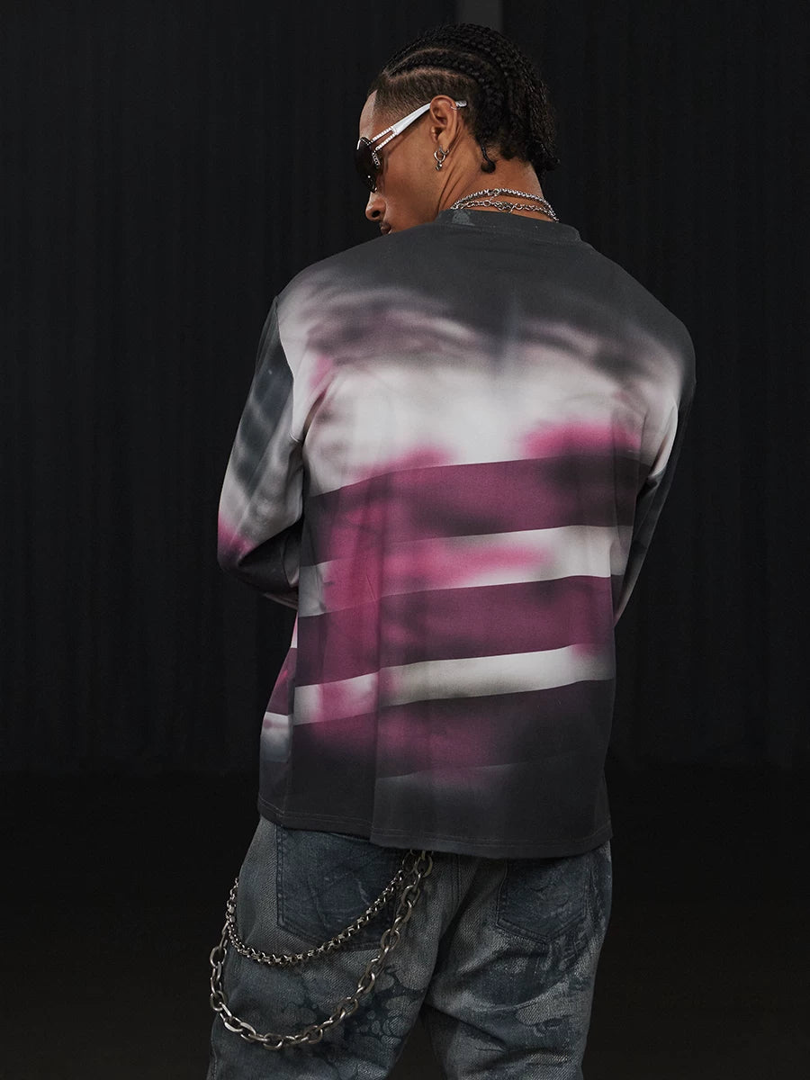 STARRY BOXY HENLEY TEE