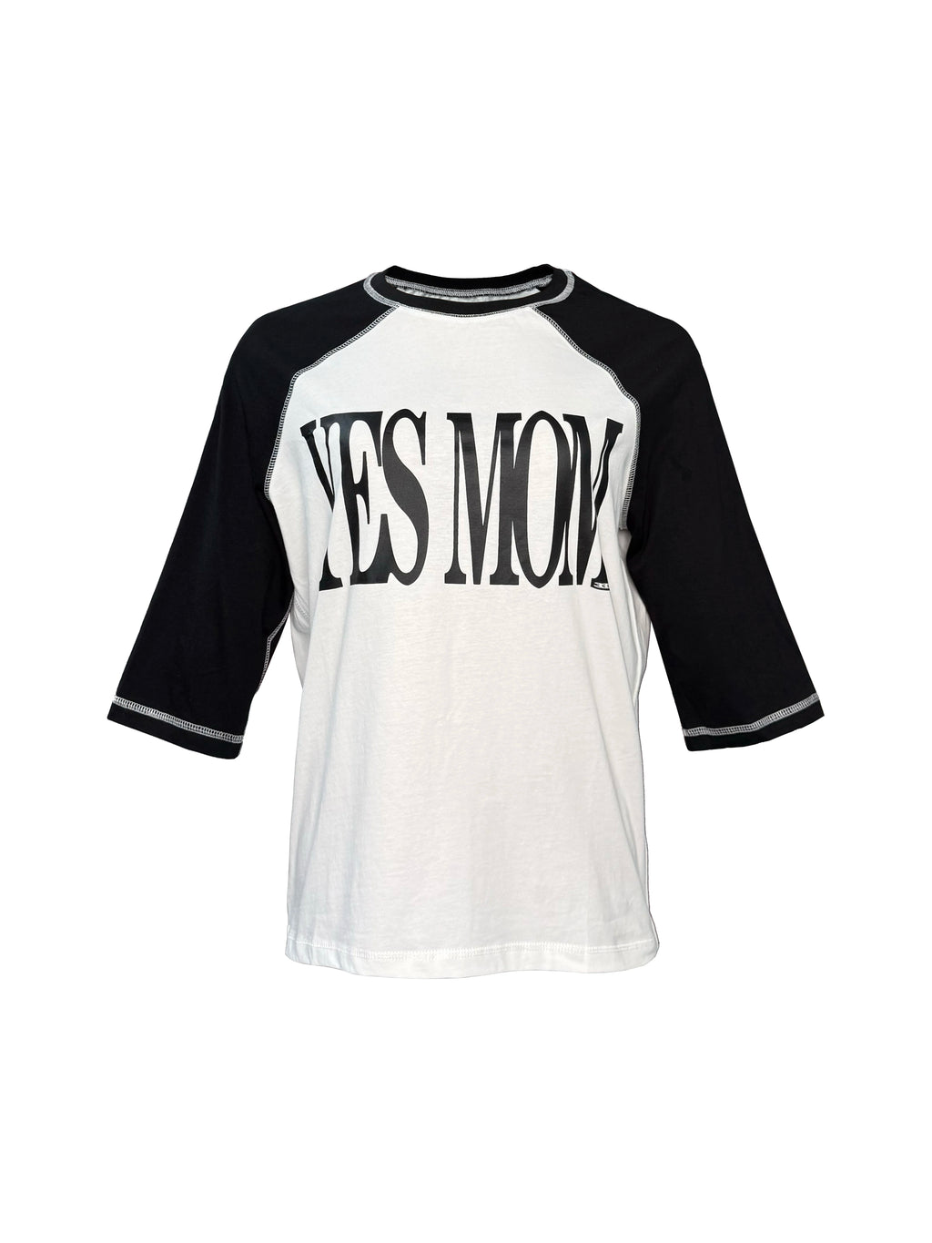 PATCHWORK PRINTED SLEEVE T-SHIRT