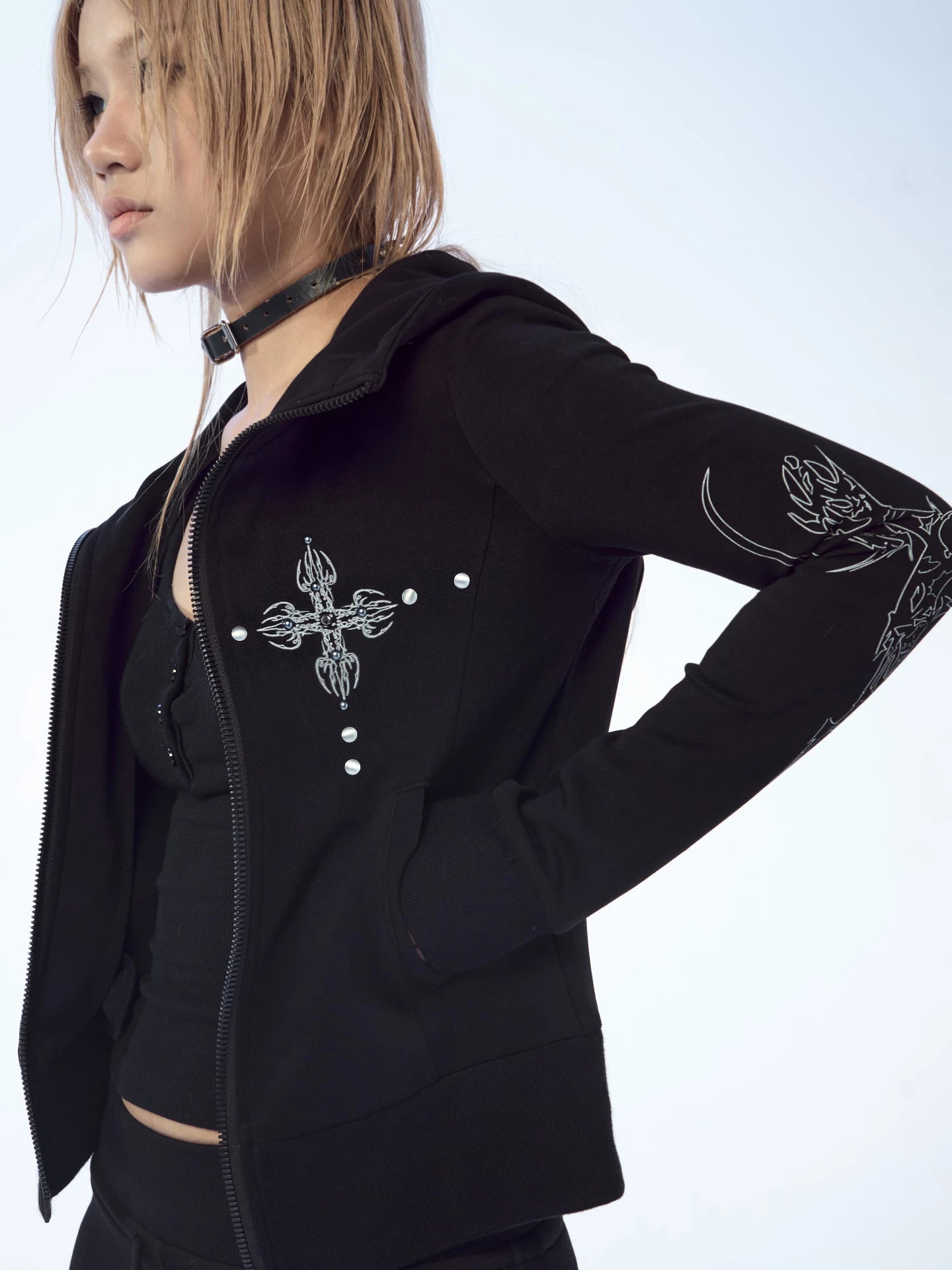 VISUAL STREAM CASUAL JACKET