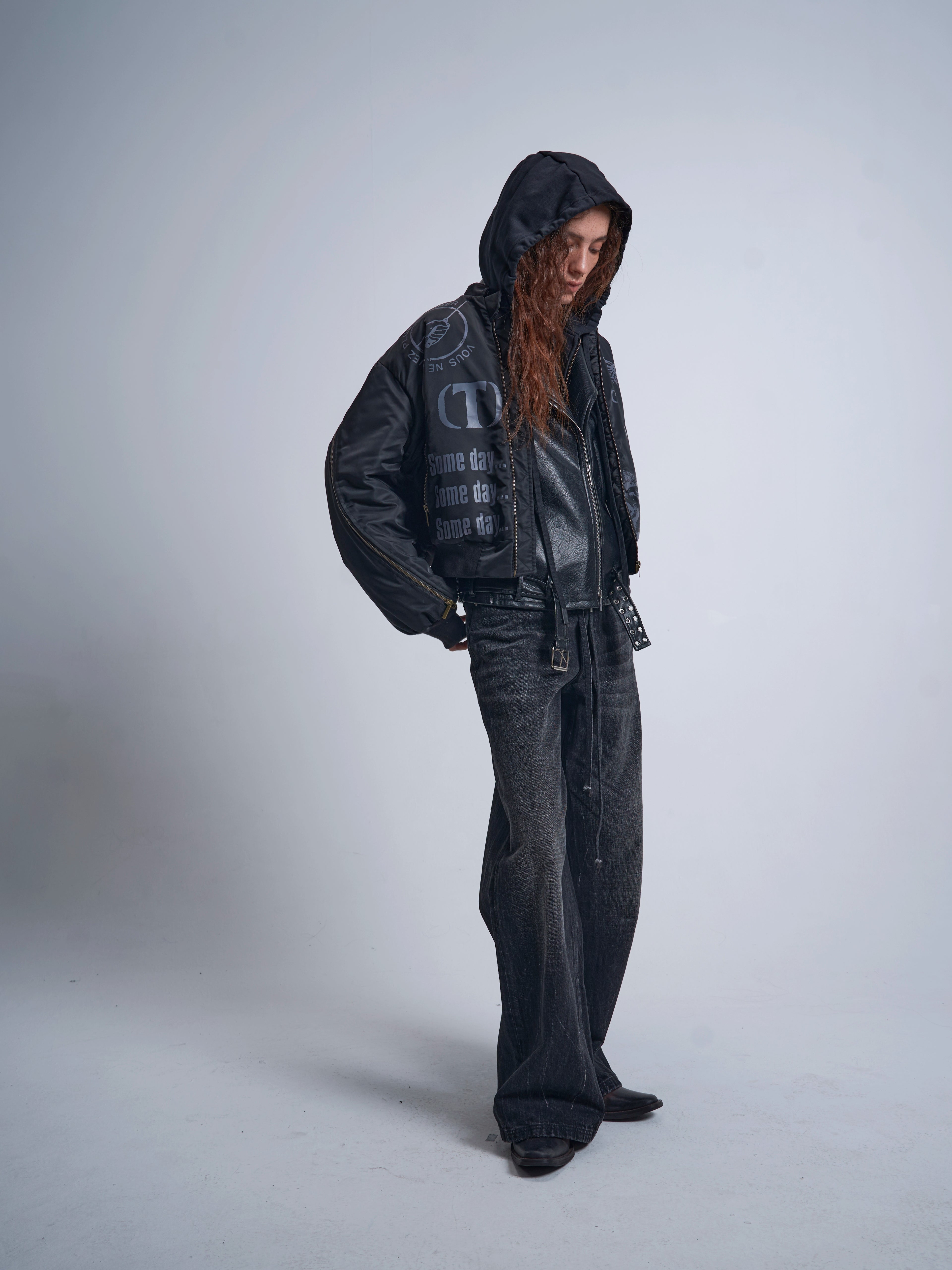 BOMBER ZIP JACKET