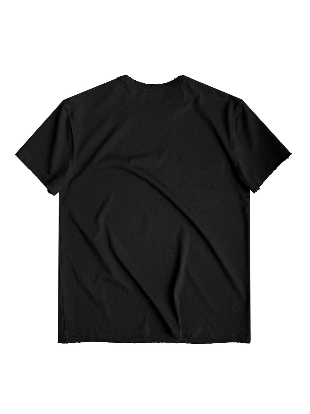 DISTRESSED ALIEN PRINT T-SHIRT