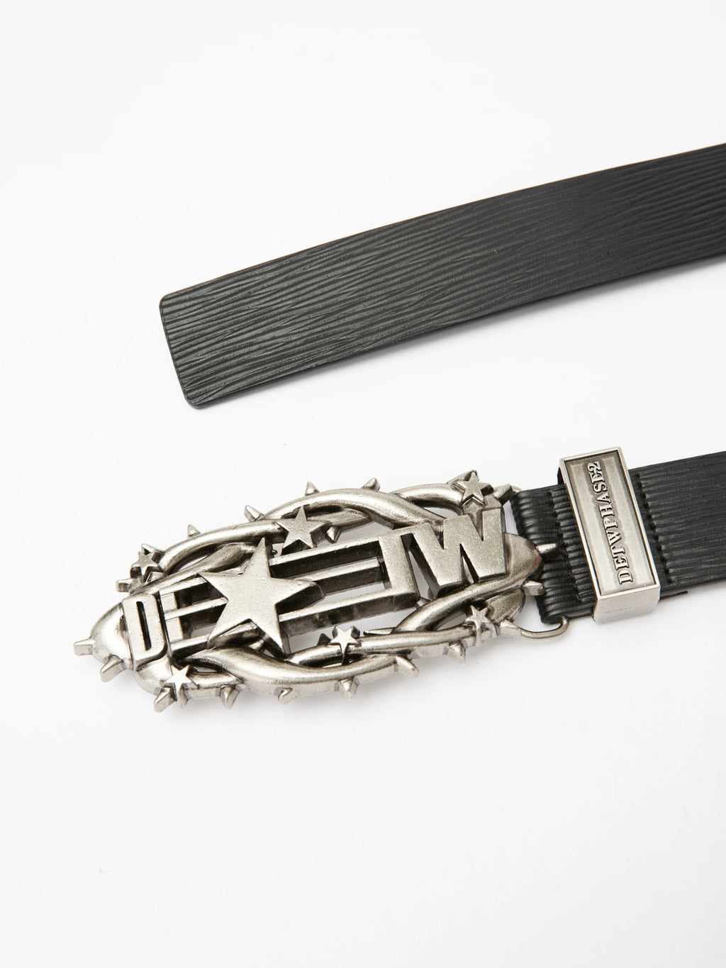EMBOSSED LEATHER NICHE BELT