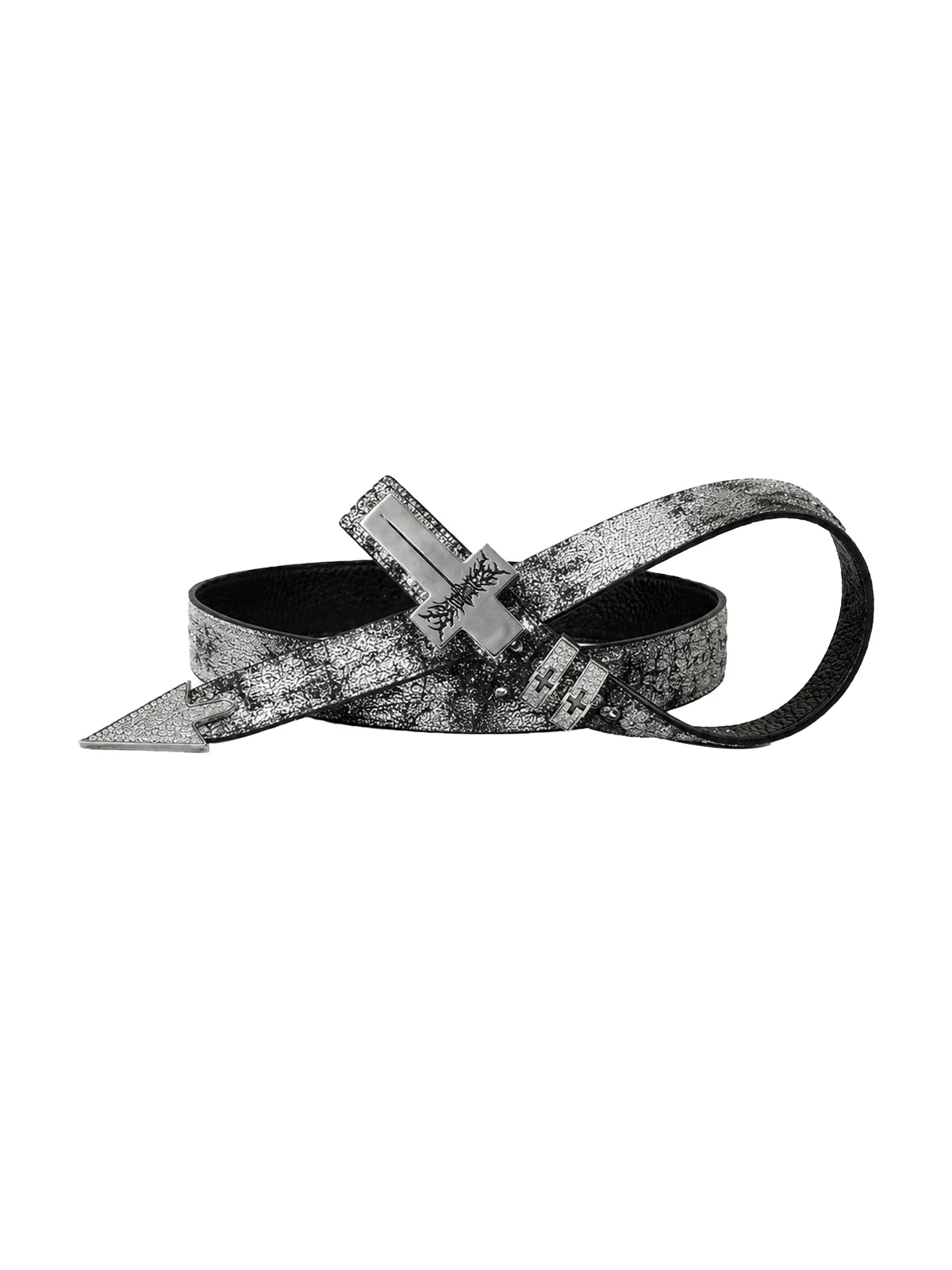 PUNK STYLE DIAMOND BELT