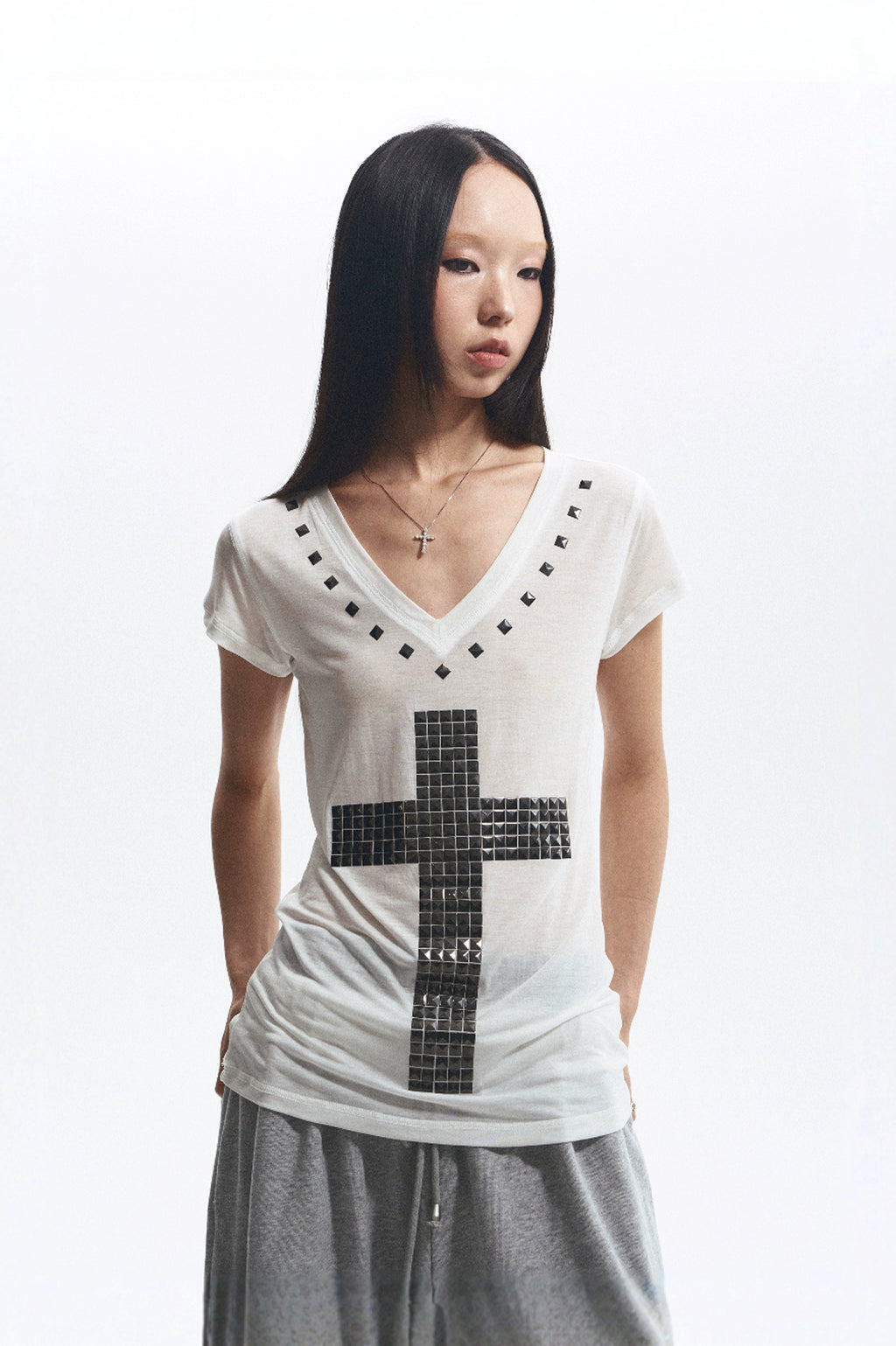 TRI-COLOR TEE
