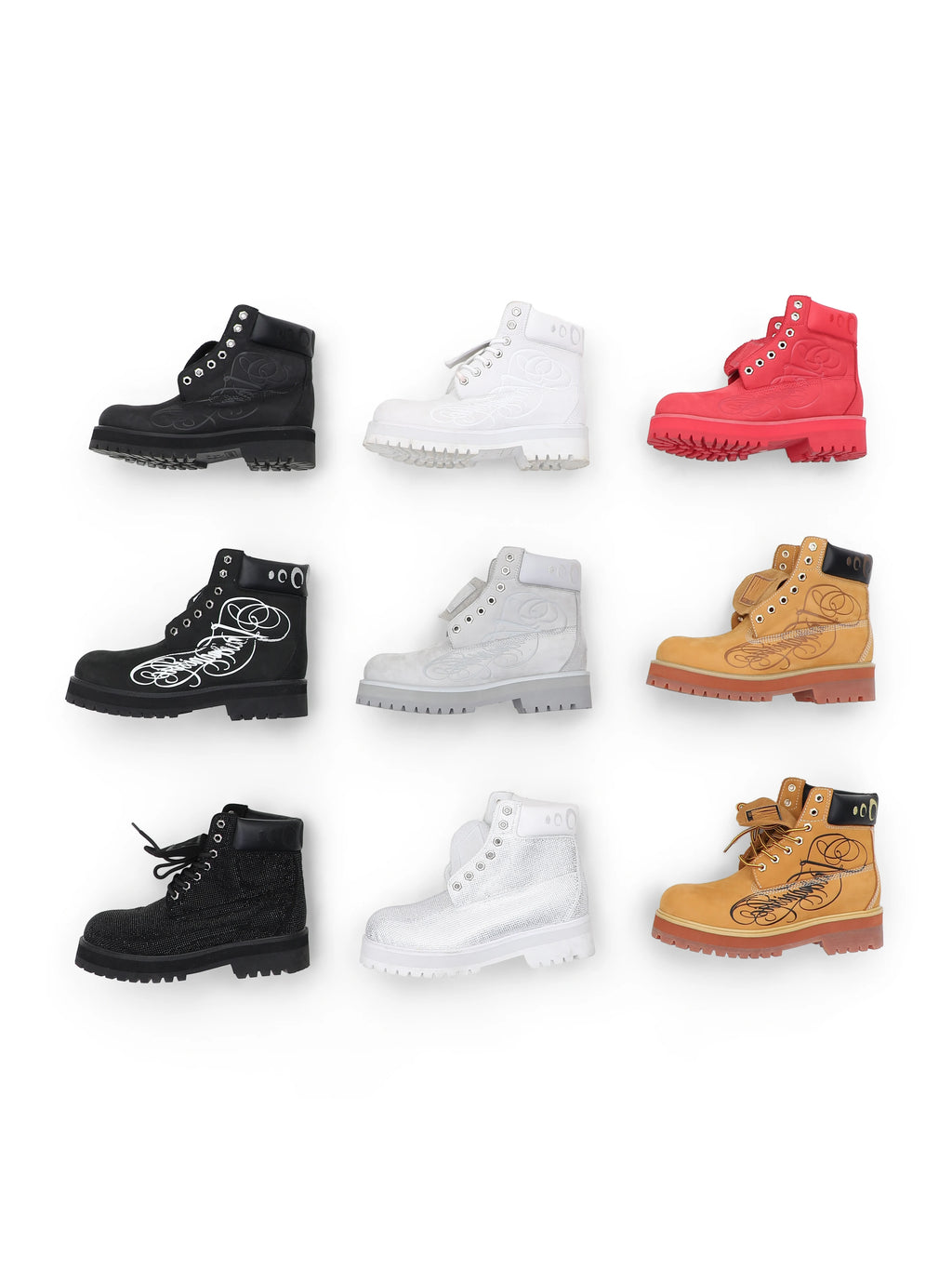 RETRO HIGH-TOP LEATHER BOOTS