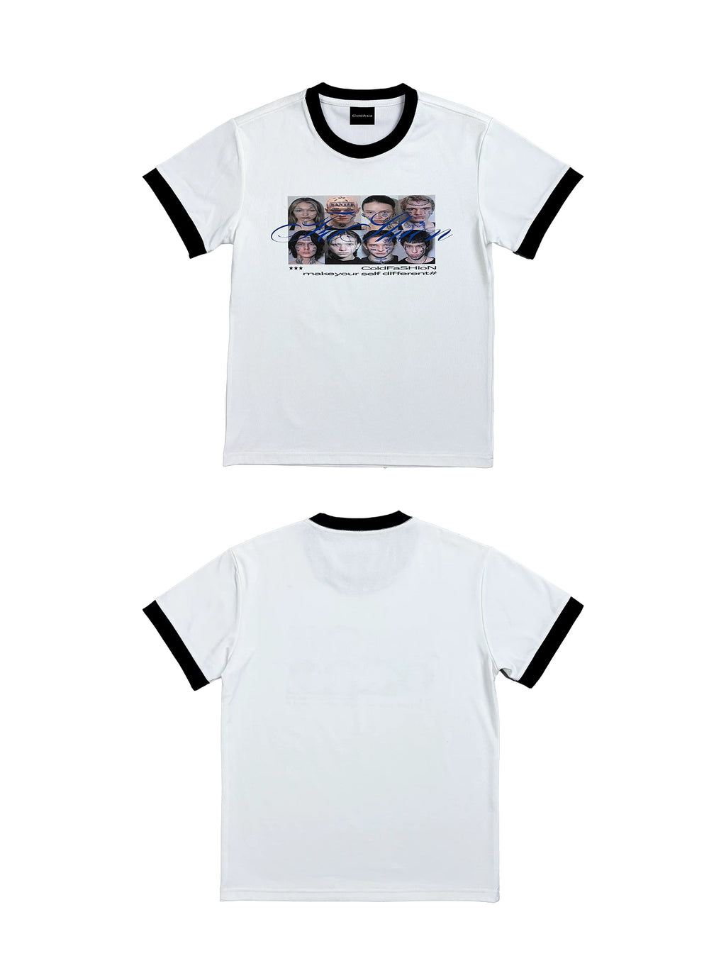 FASCINATING PRINTED SHOULDER T-SHIRT