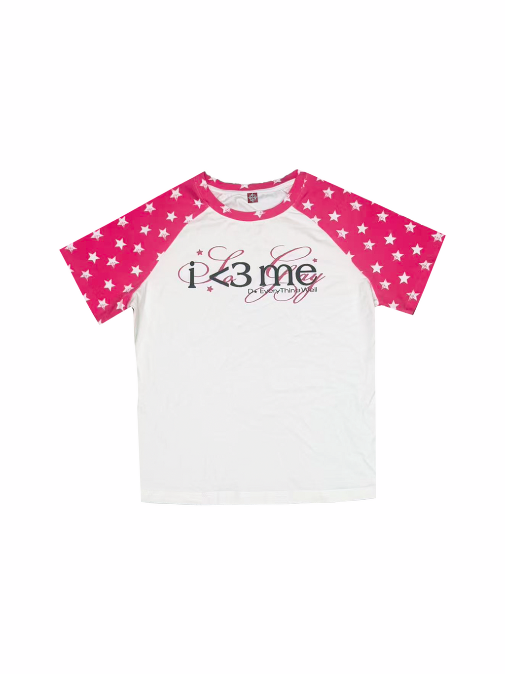 COLORFUL STAR PRINT T-SHIRT