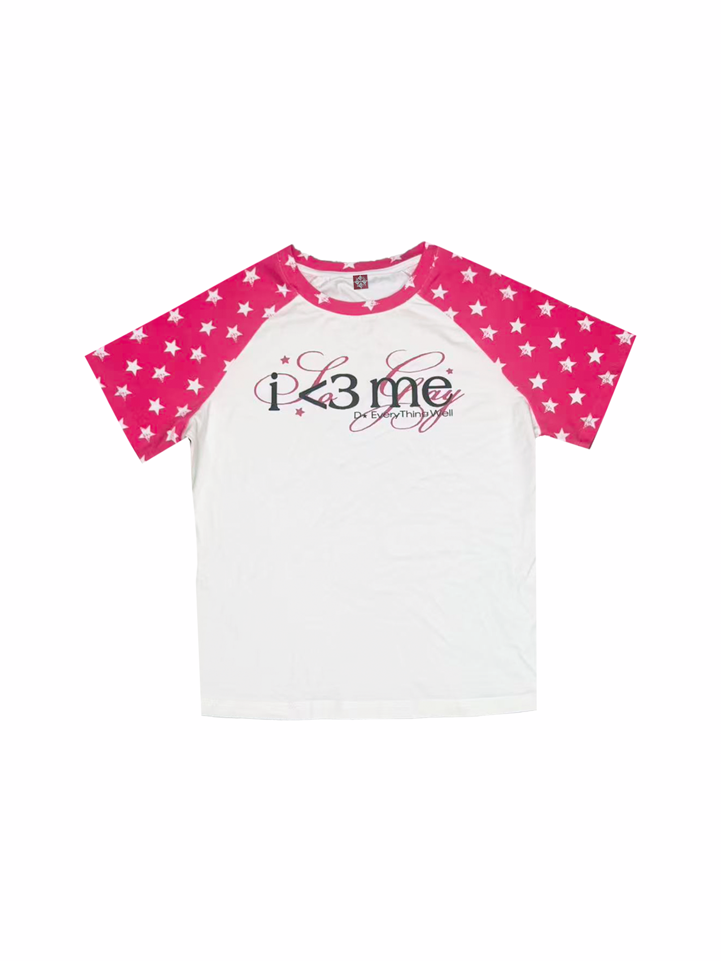 COLORFUL STAR PRINT T-SHIRT