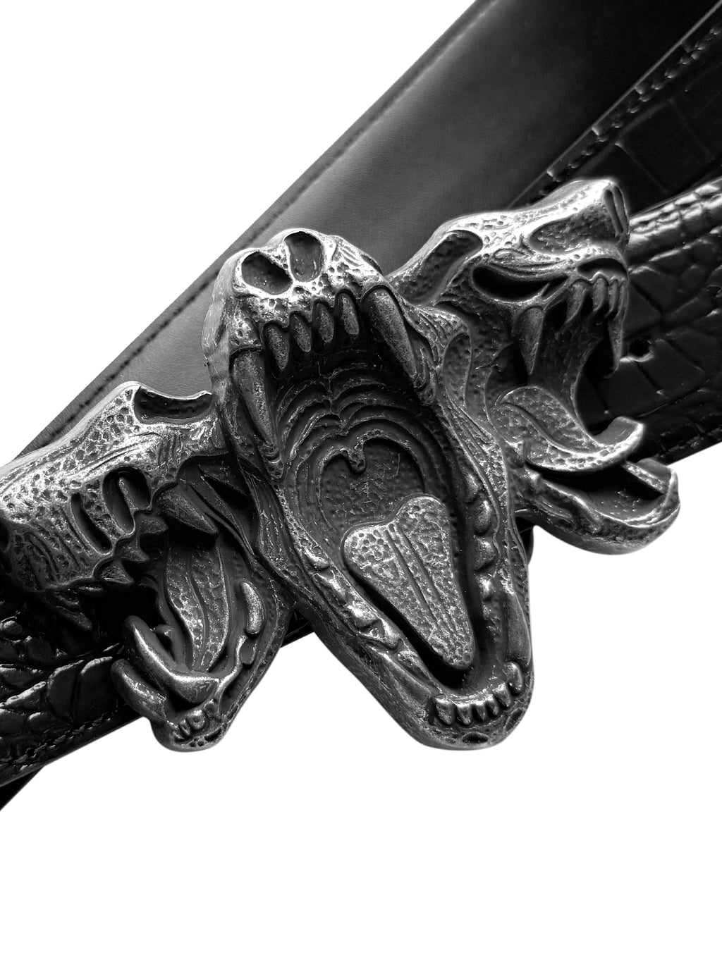 THREE-HEADED BEAST BELT