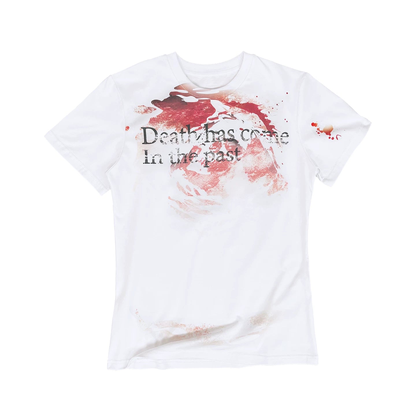 DISTRESSED BLOOD STAINED TEE