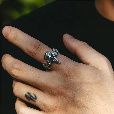 SKULL GHOST RING