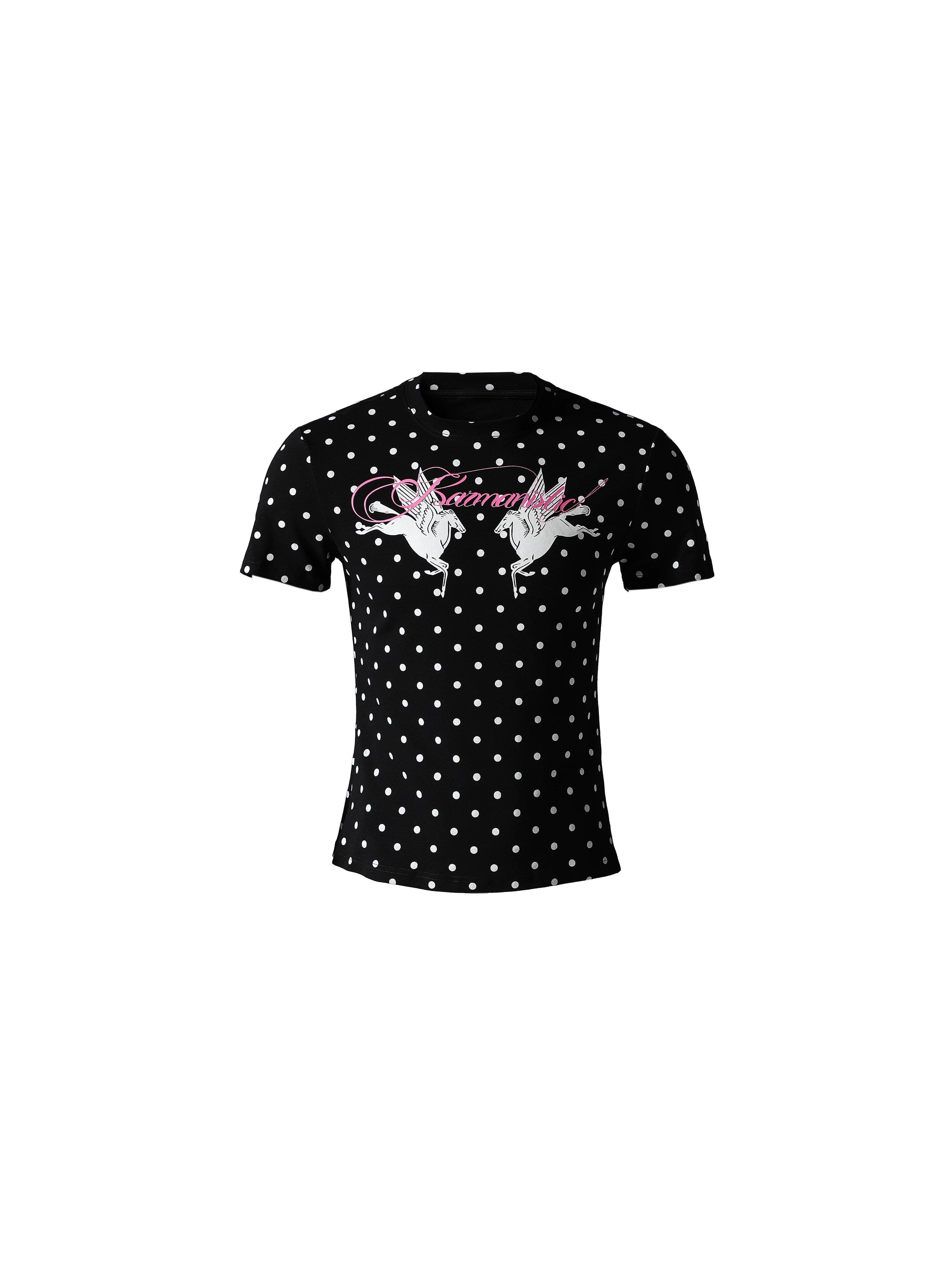 RETRO POLKA DOT T-SHIRT