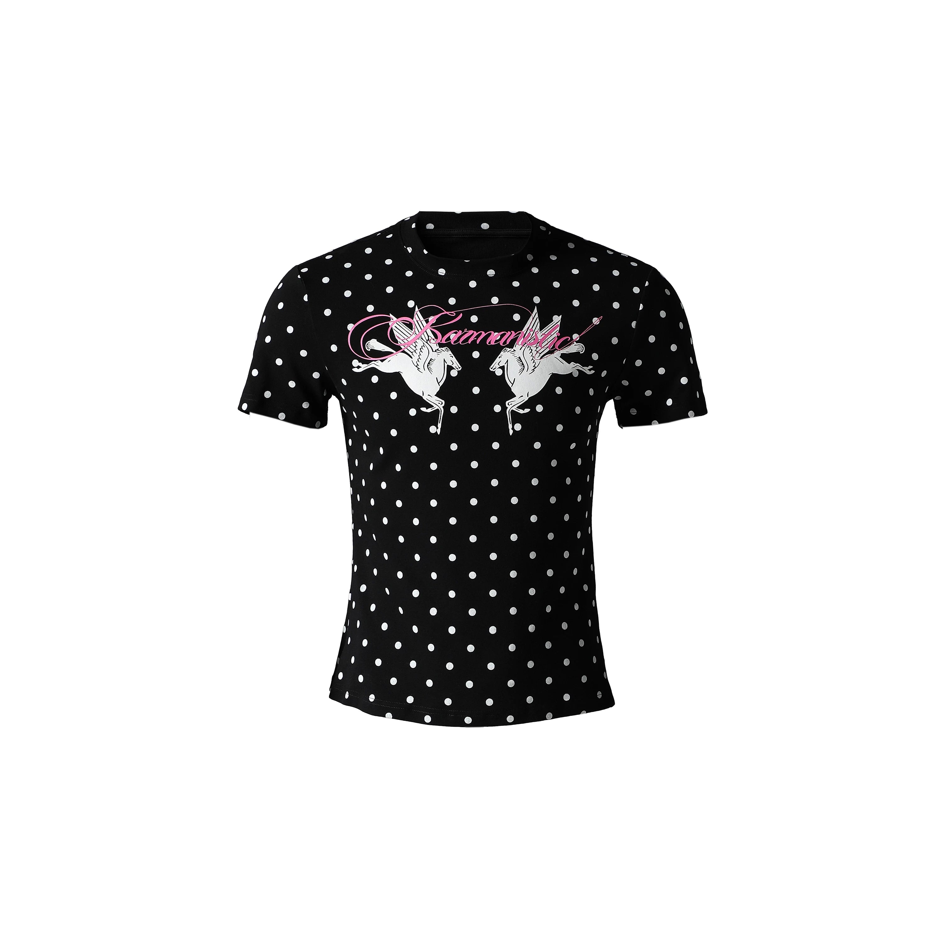 RETRO POLKA DOT T-SHIRT