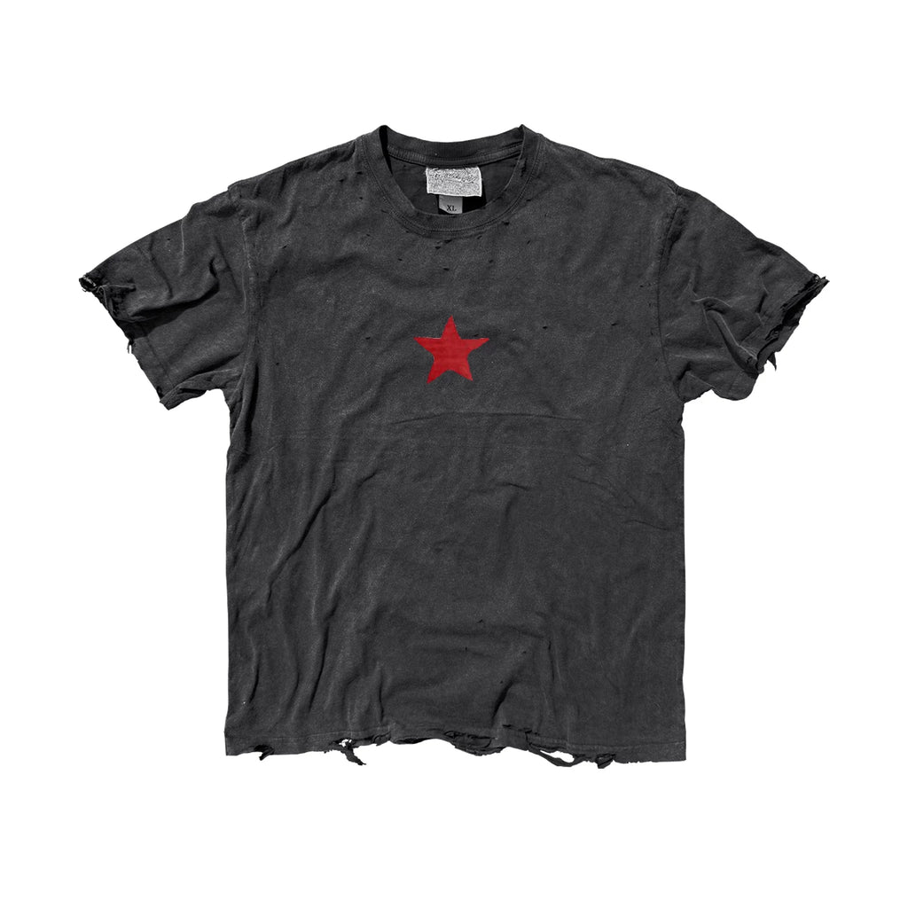 REBEL PUNK DISTRESSED T-SHIRT