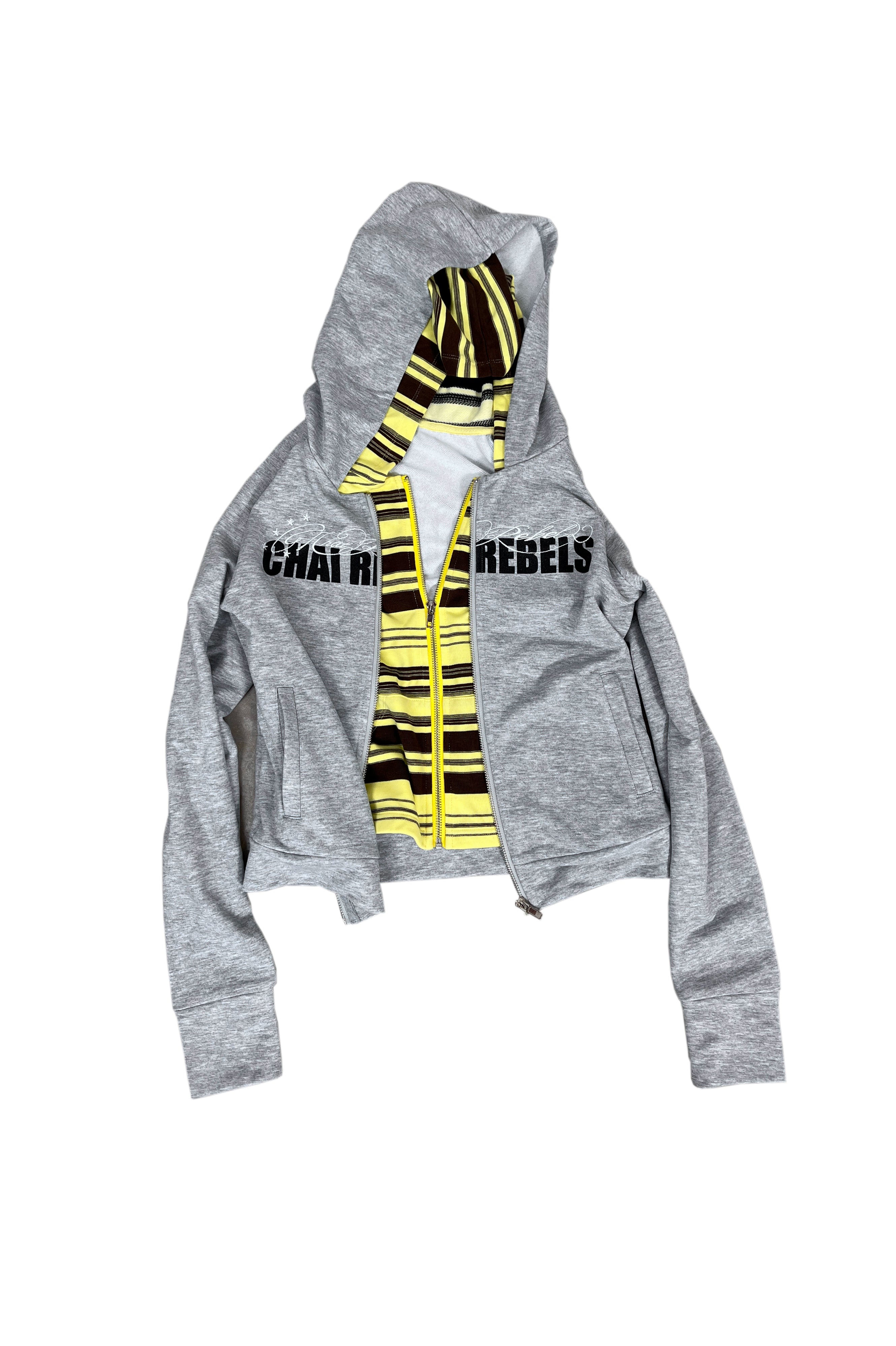 REBEL ZIP HOODIE