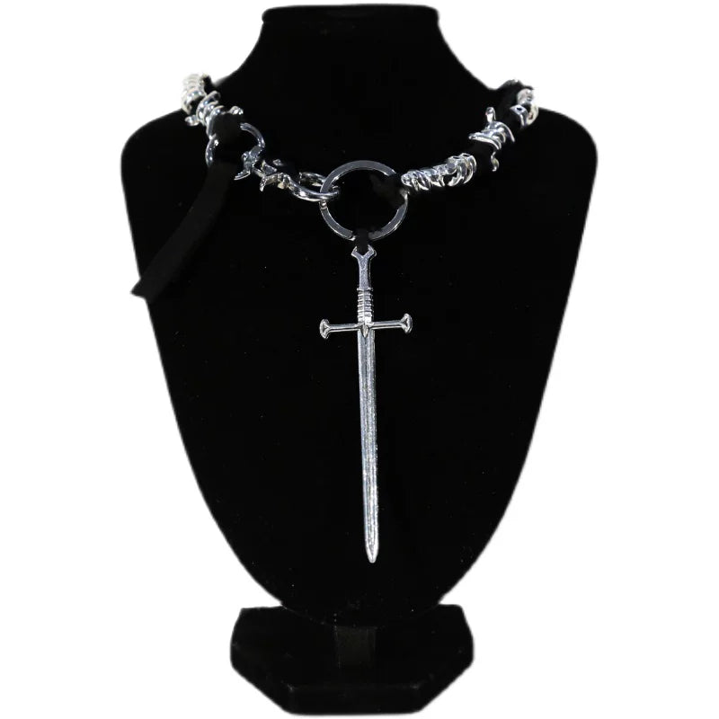 TITANIUM STEEL ROPE NECKLACE