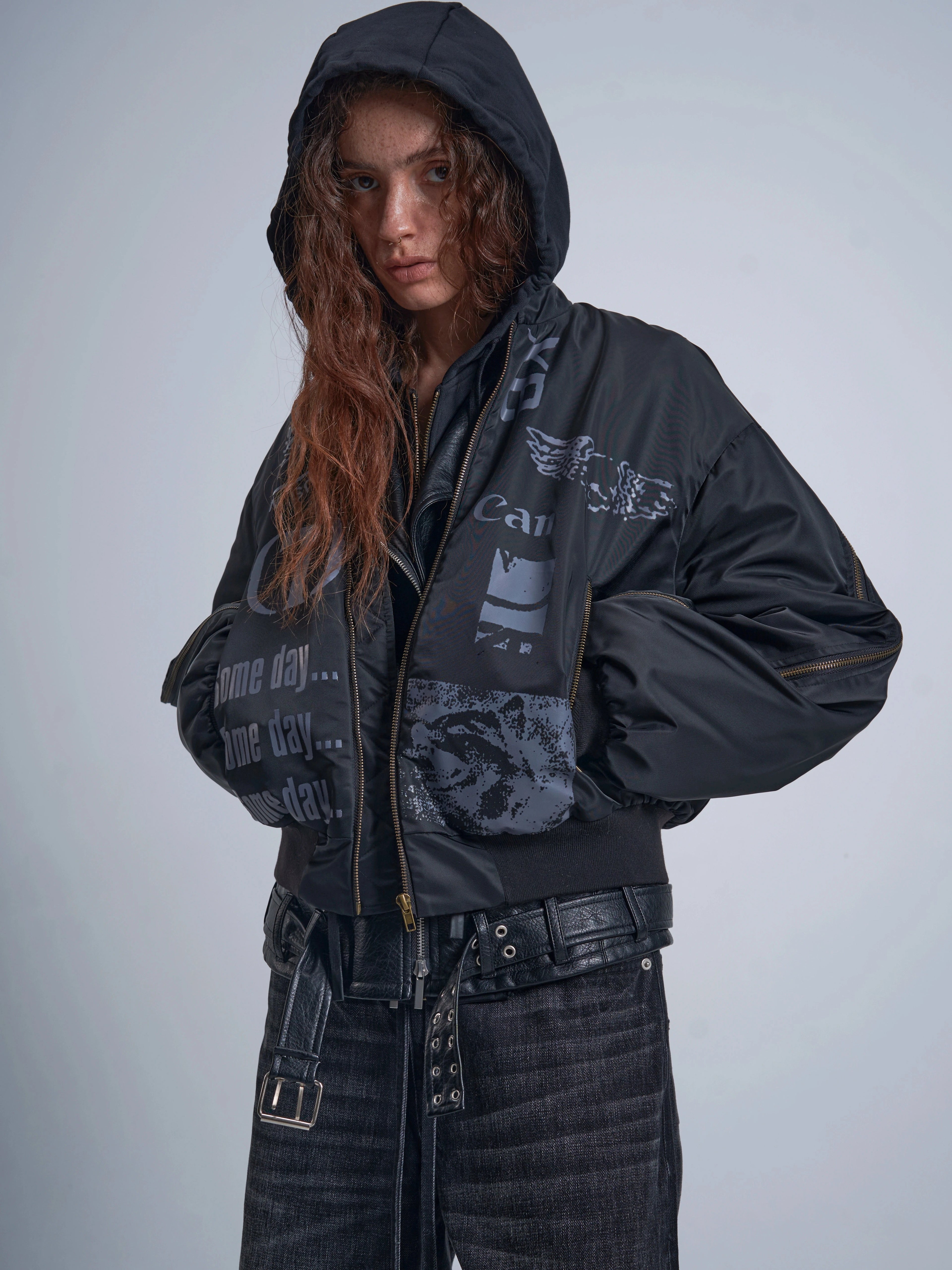 BOMBER ZIP JACKET