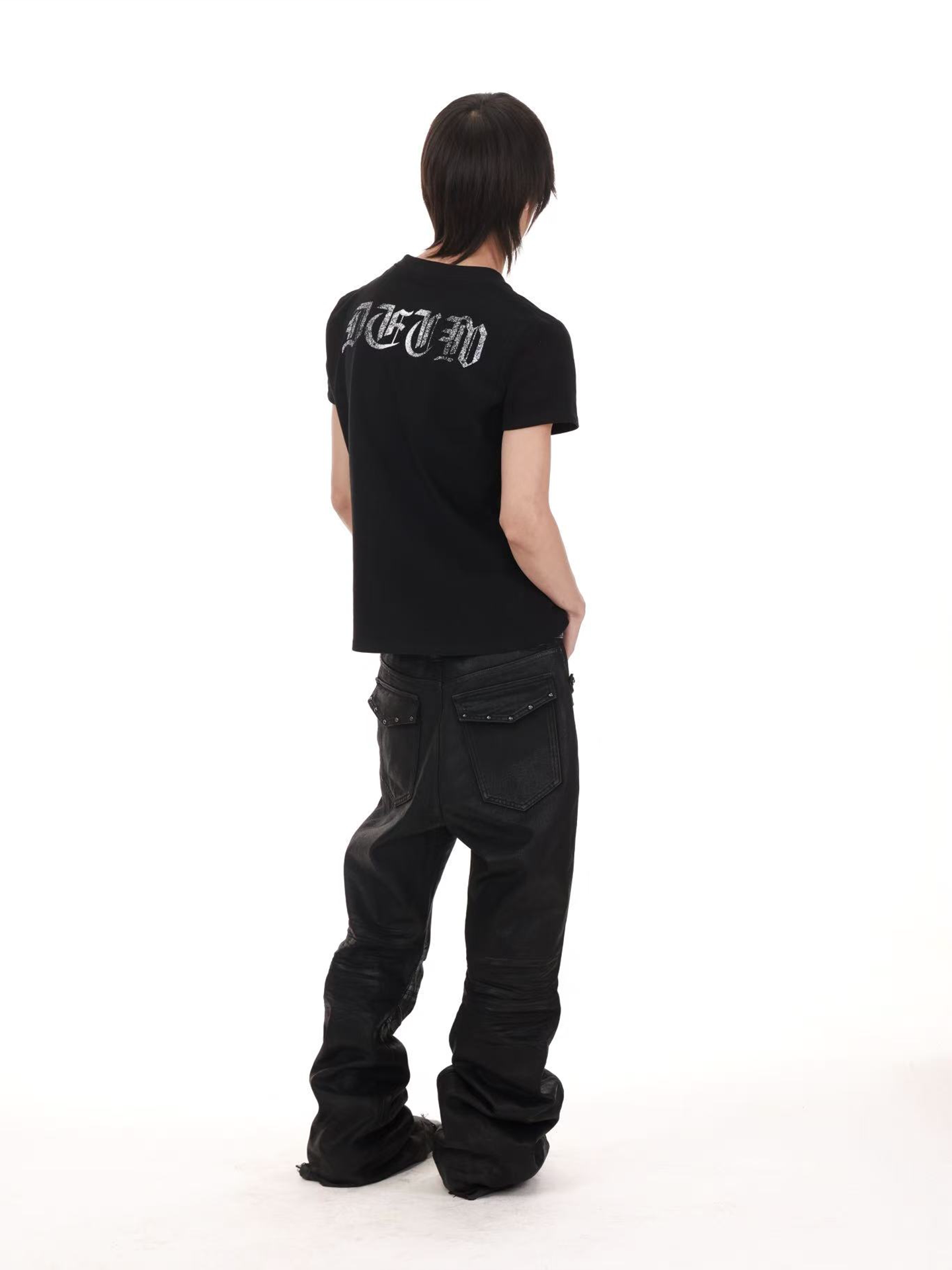 LEOPARD FLAG GRAPHIC T-SHIRT