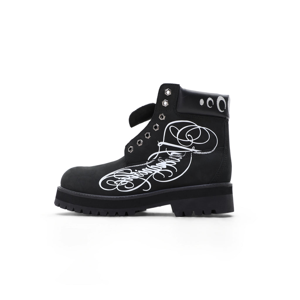 RETRO HIGH-TOP LEATHER BOOTS