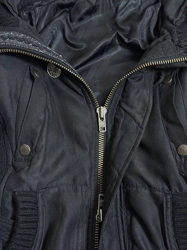 RETRO BLACK JACKET COAT