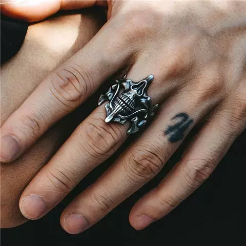 SKULL GHOST RING