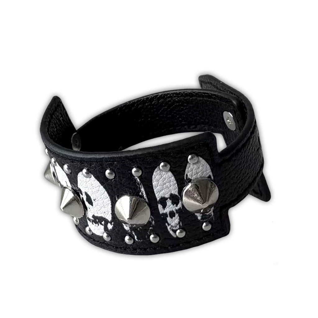 SKULL RIVET BRACELET