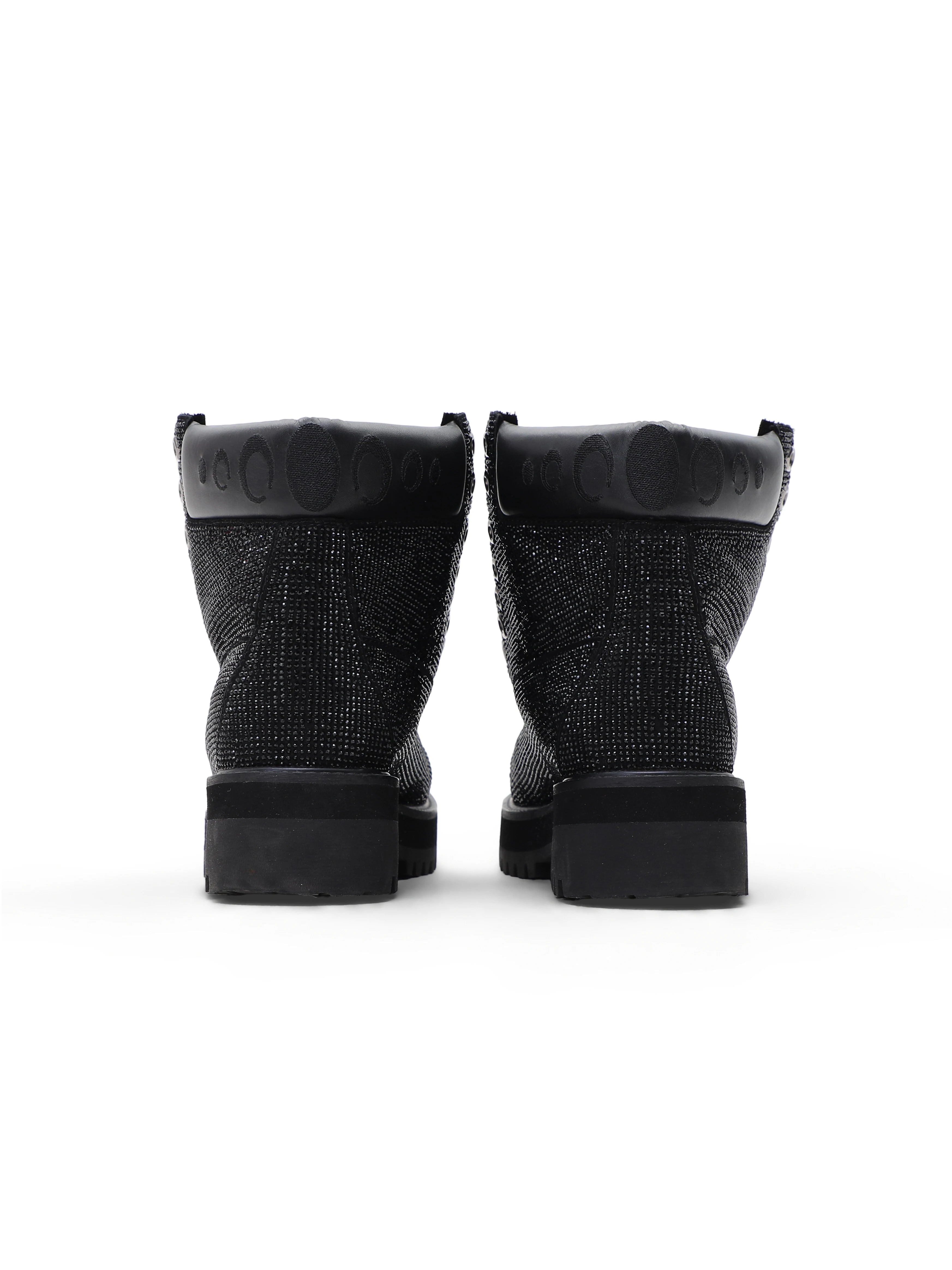 GLITTER HIGH-TOP BOOTS
