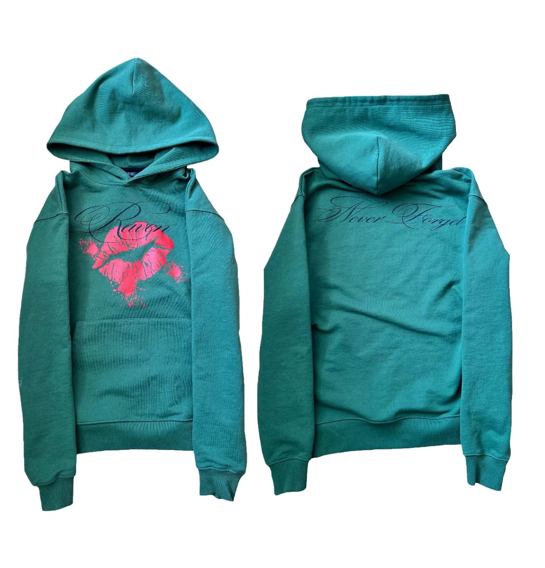 VINTAGE PUNK PRINTED HOODIE