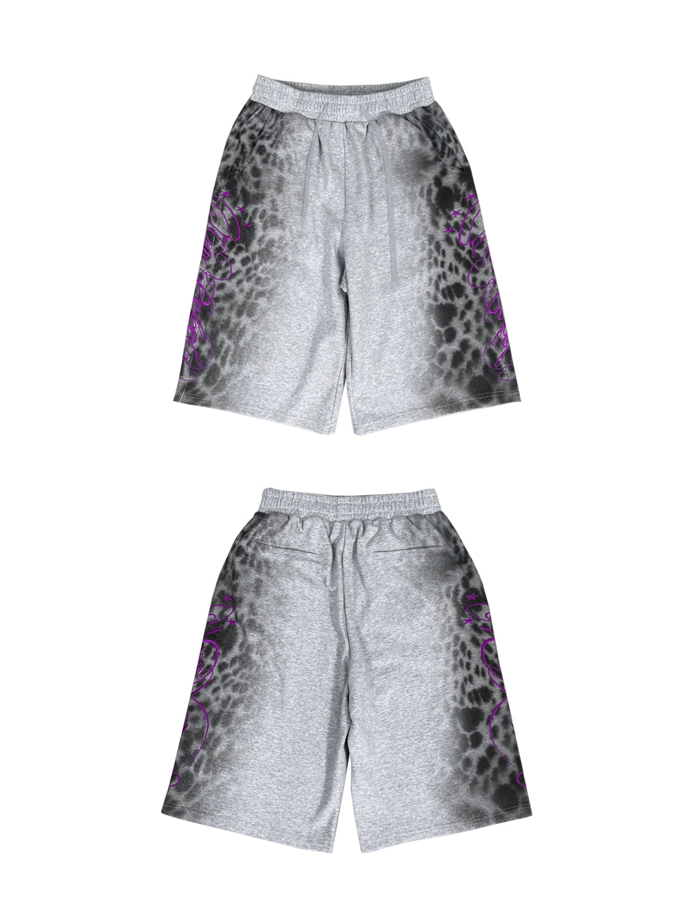 LEOPARD STAR SHORTS