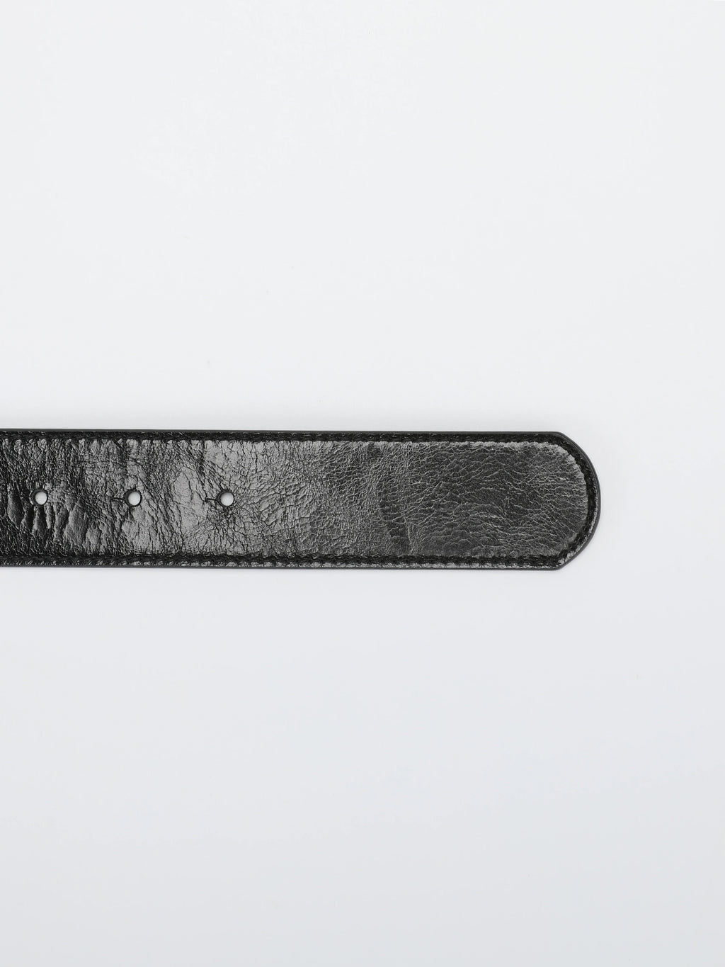 SKULL GOAT SKELETON RIVET BELT