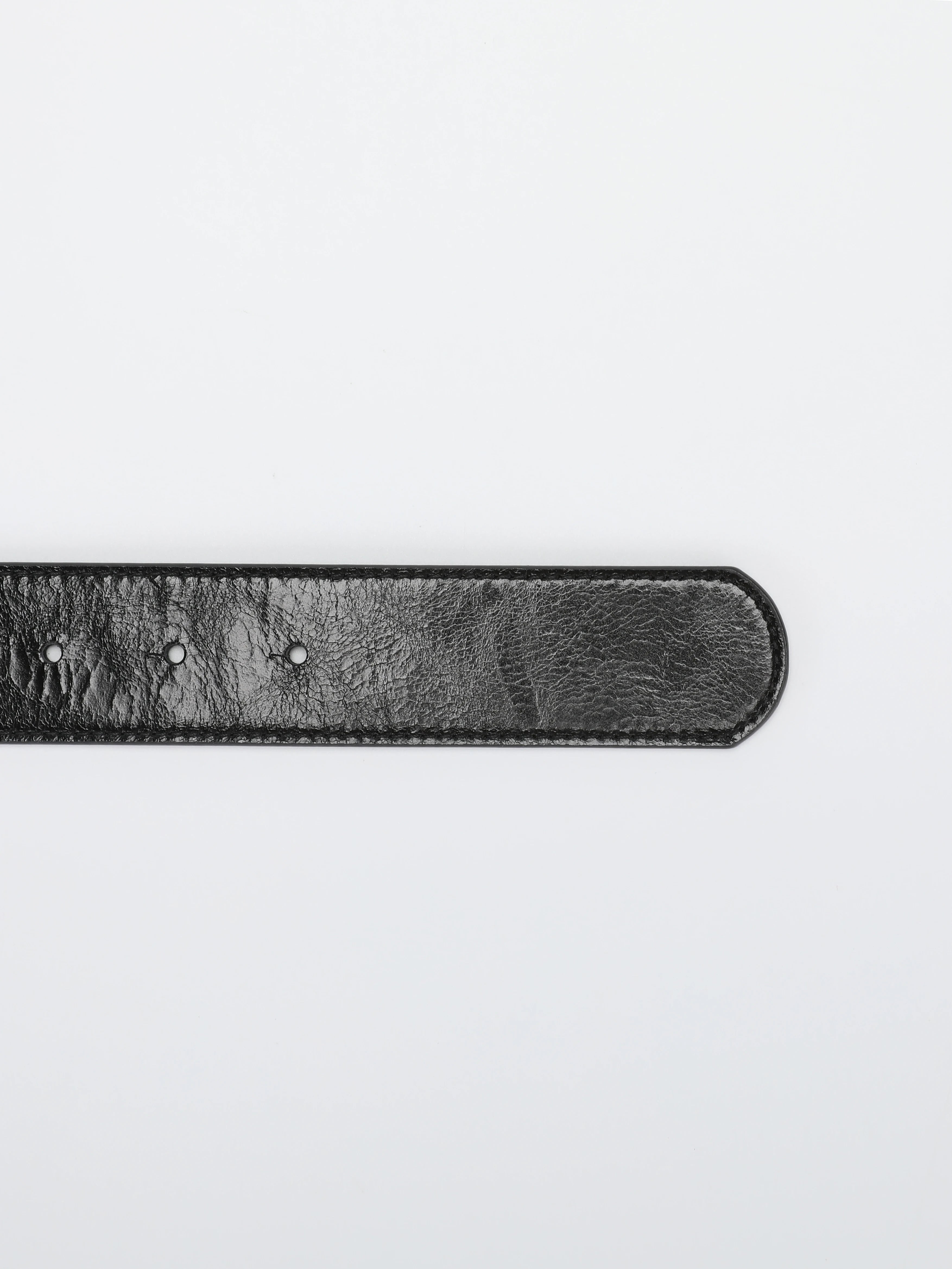 SKULL GOAT SKELETON RIVET BELT