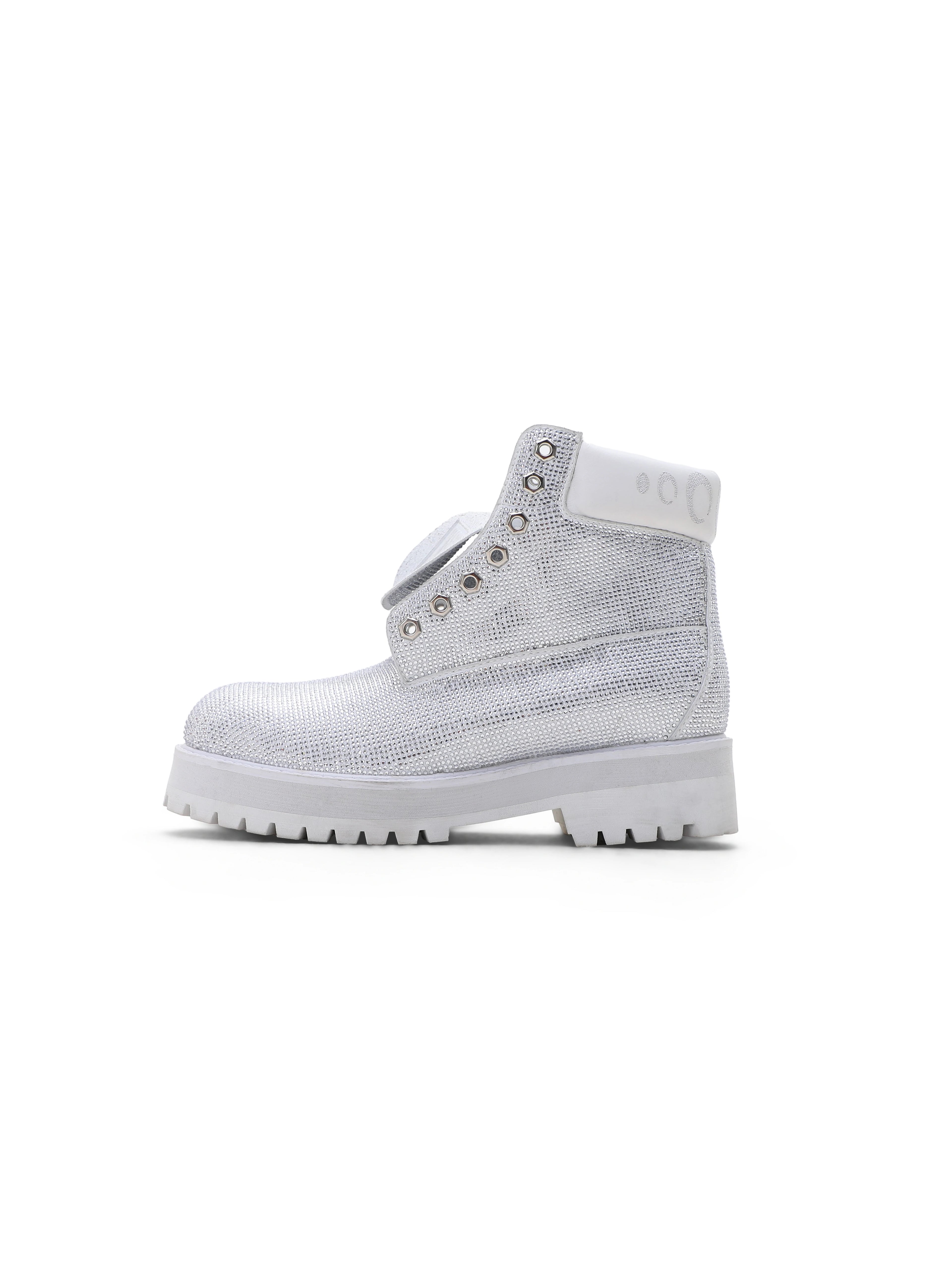 GLITTER HIGH-TOP BOOTS