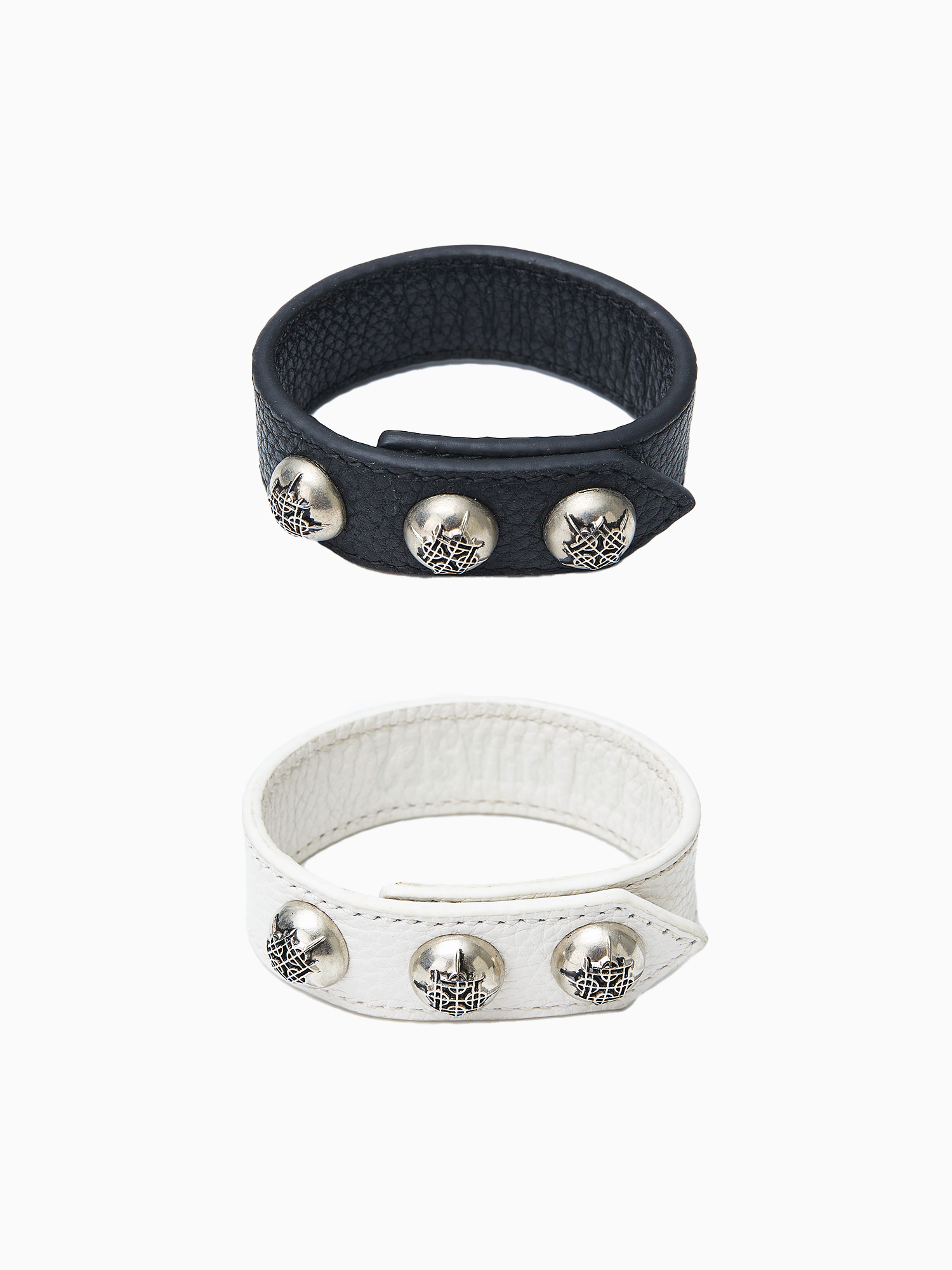 CUSTOM LEATHER BRACELET IN COWHIDE