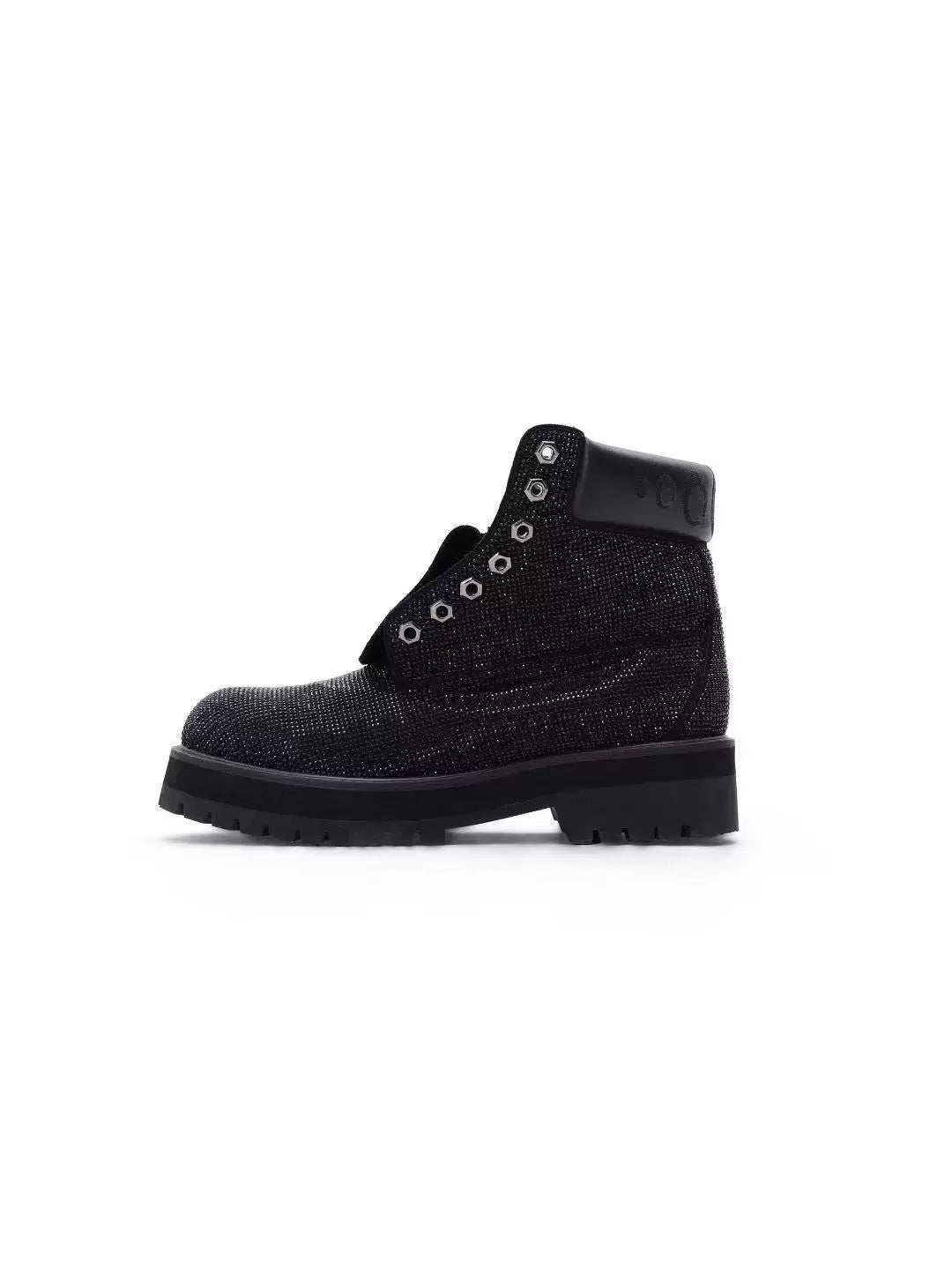 GLITTER HIGH-TOP BOOTS