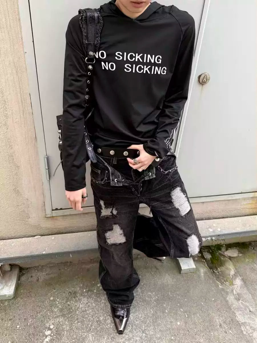 HIGH ELASTIC SLIM FIT HOODIE
