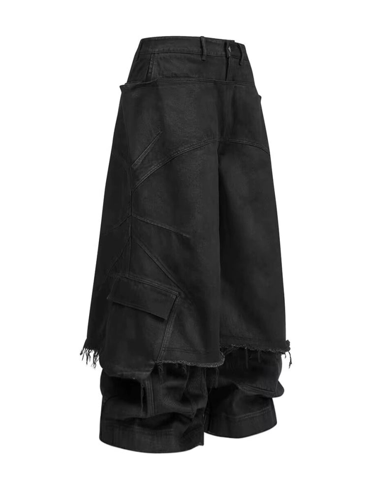 DESTRUCTION DOUBLE WAX PANTS