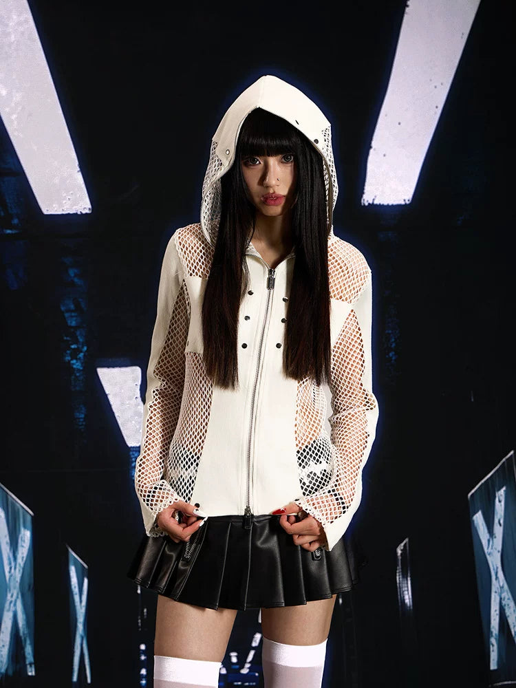 SPRING ZIPPER CARDIGAN JACKET