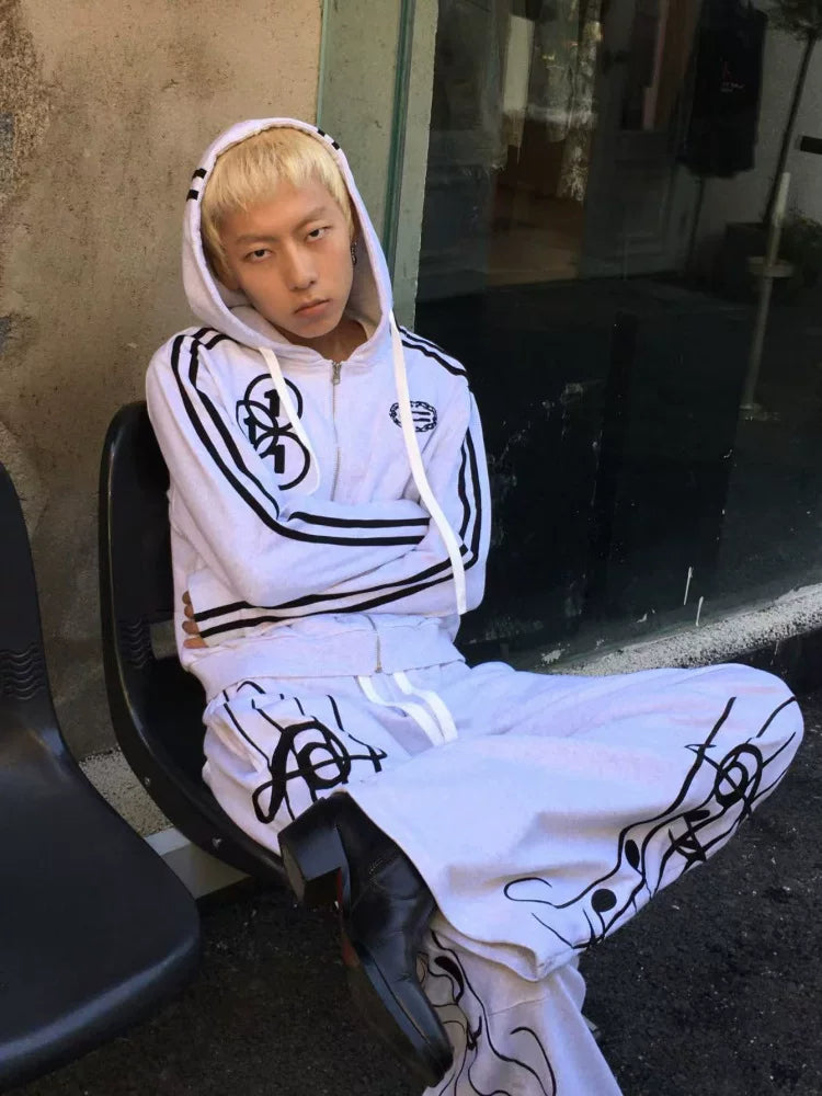 EMBROIDERED STREET PATCH HOODIE