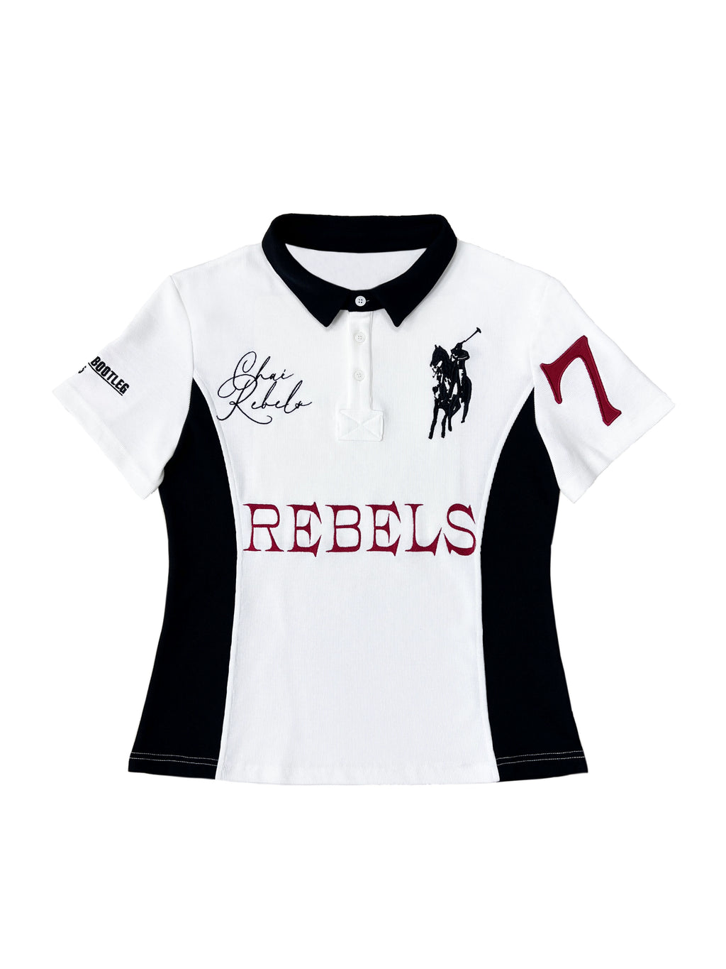 BOOTLEG PATCHWORK POLO