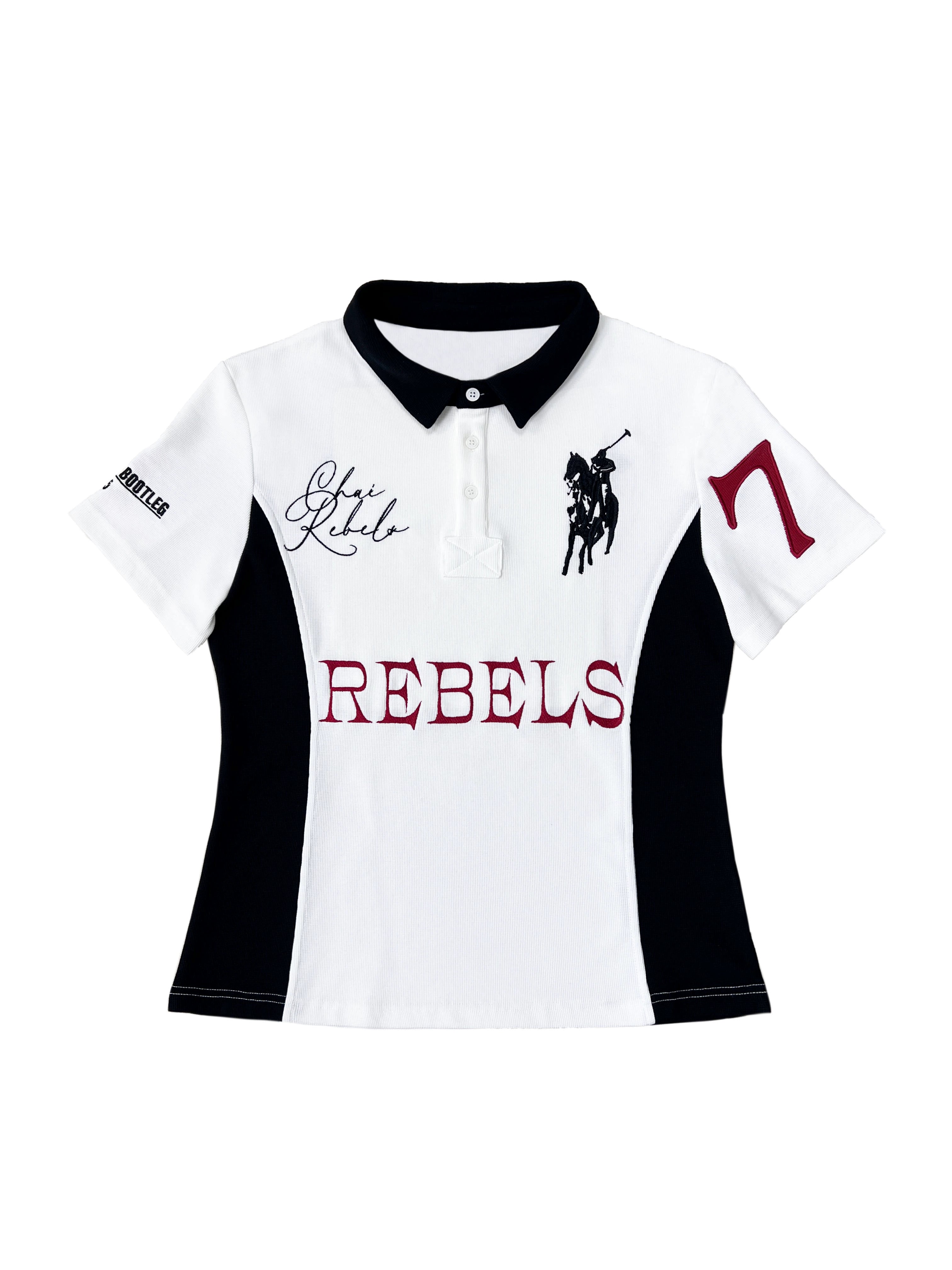 BOOTLEG PATCHWORK POLO