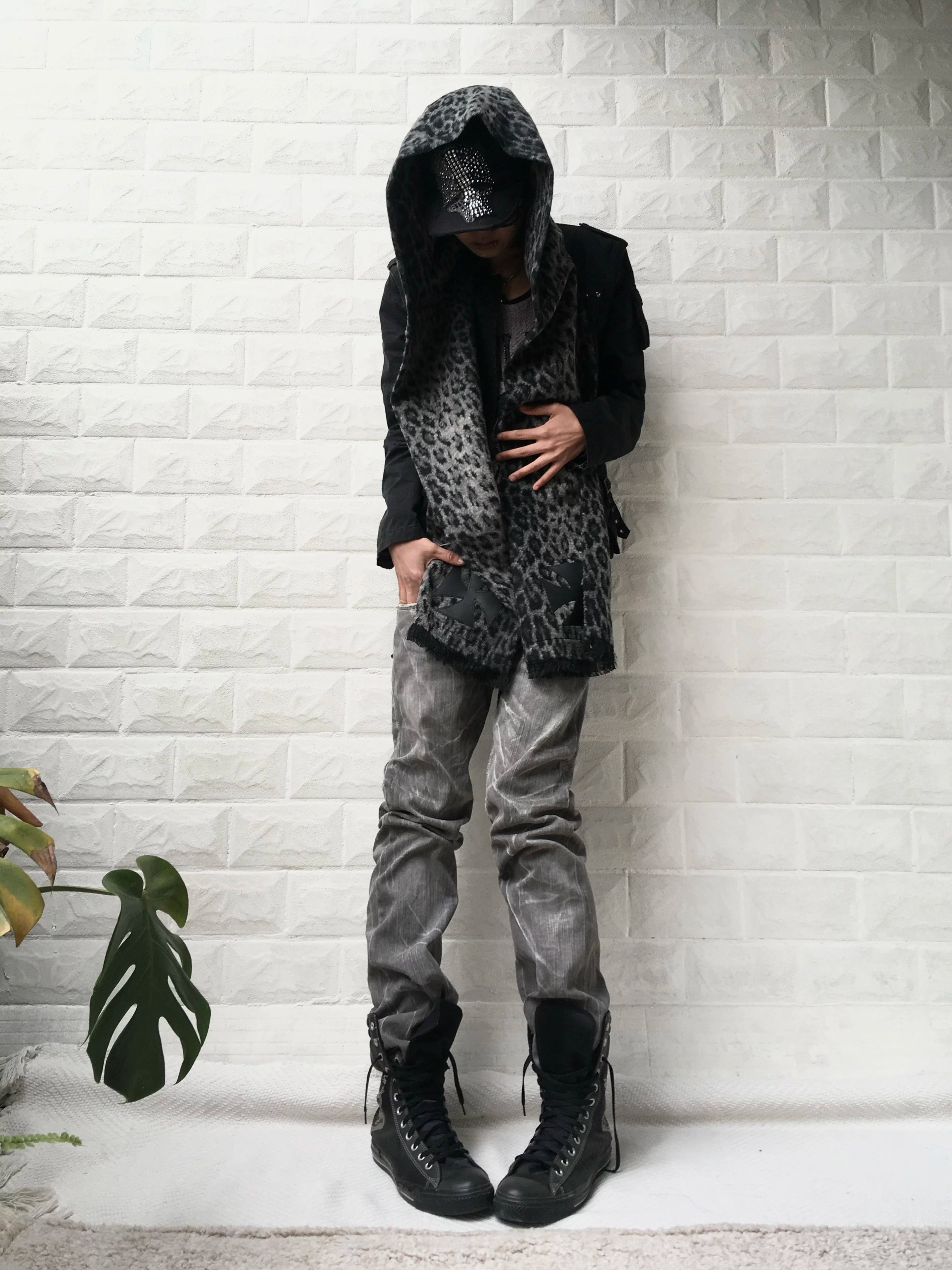 FLEECE HOODIE SCARF