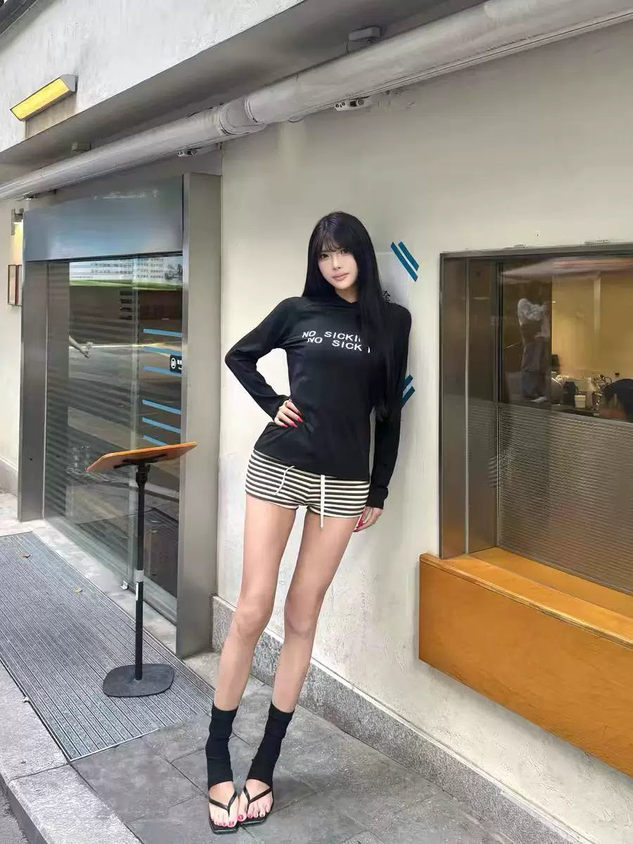 HIGH ELASTIC SLIM FIT HOODIE